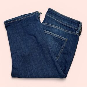 St. John's Bay Women’s 12P Dark Blue Capri Jeans